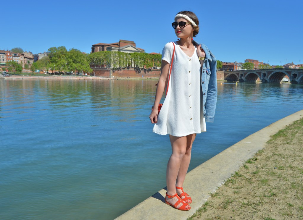 Sur le bord de&nbsp;Garonne.