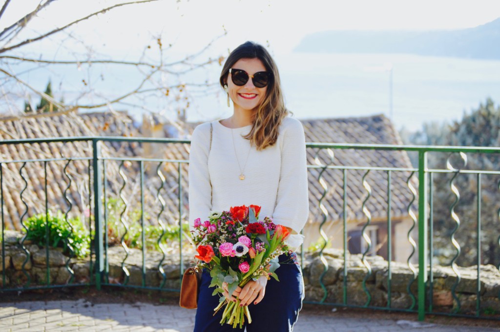 ~ Look comfy et&nbsp;fleuri.